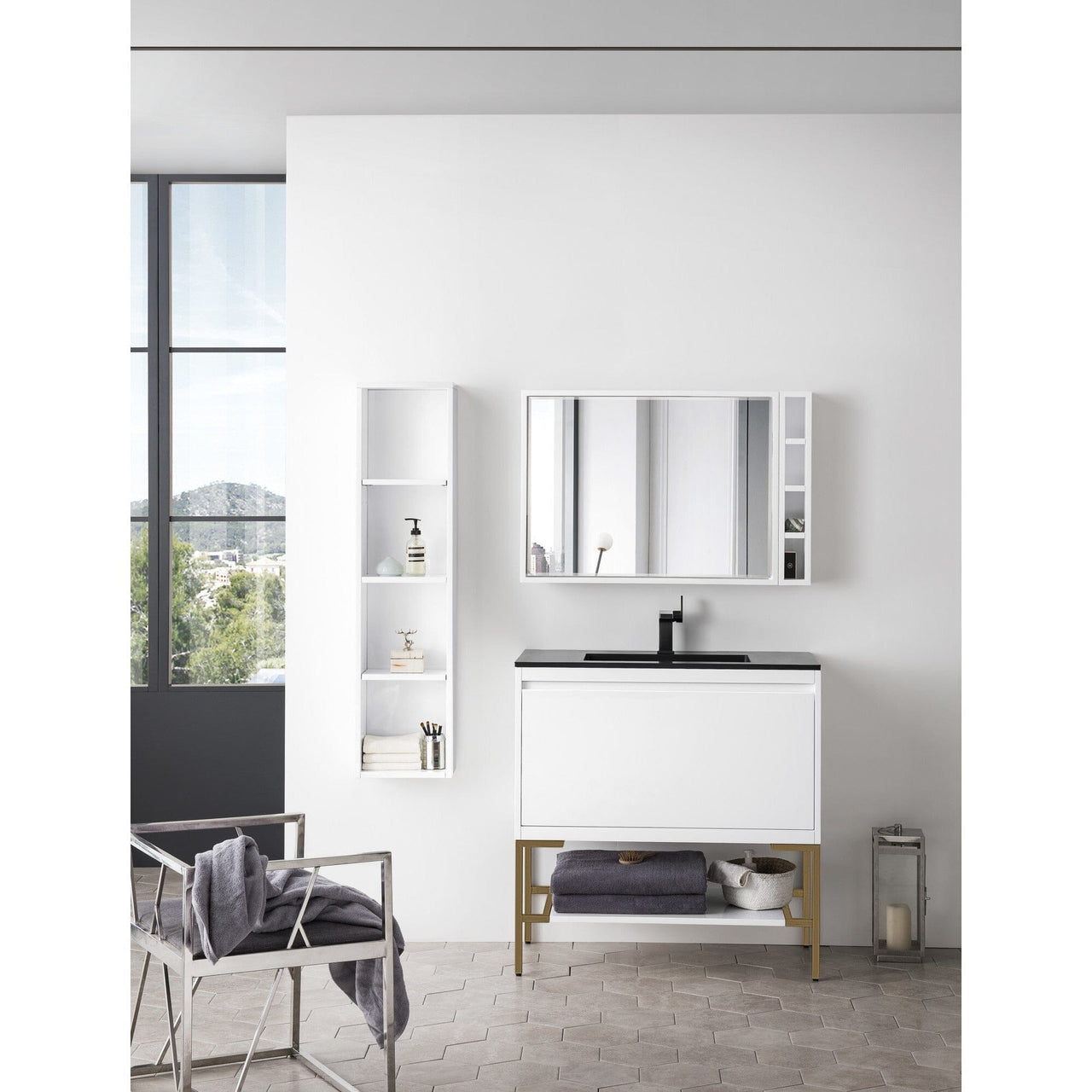 James Martin Milan 35.4" Single Vanity Vanity James Martin 