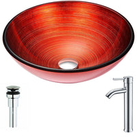 Thumbnail for ANZZI Echo Series LSAZ057-041 Bathroom Sink Bathroom Sink ANZZI 