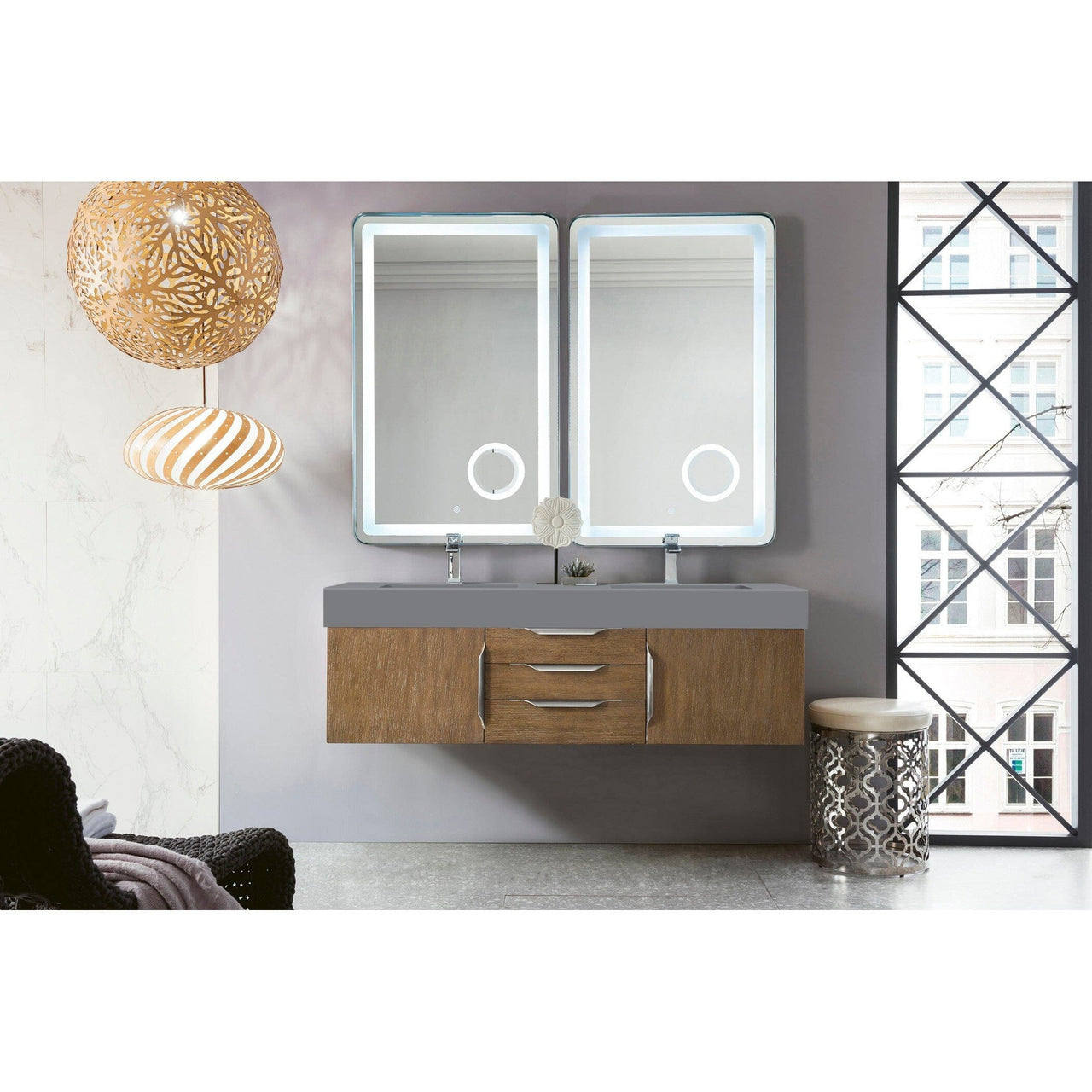 James Martin Mercer Island 59" Double Vanity Vanity James Martin 