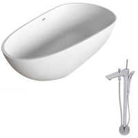 Thumbnail for ANZZI Fiume FT502-0029 FreeStanding Bathtub FreeStanding Bathtub ANZZI 