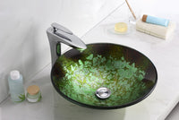 Thumbnail for ANZZI Chrona Series LS-AZ213 Vessel Sink - Glass Bathroom Sink ANZZI 