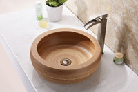 Thumbnail for ANZZI Regalia Series LS-AZ189 Vessel Sink - Glass Bathroom Sink ANZZI 