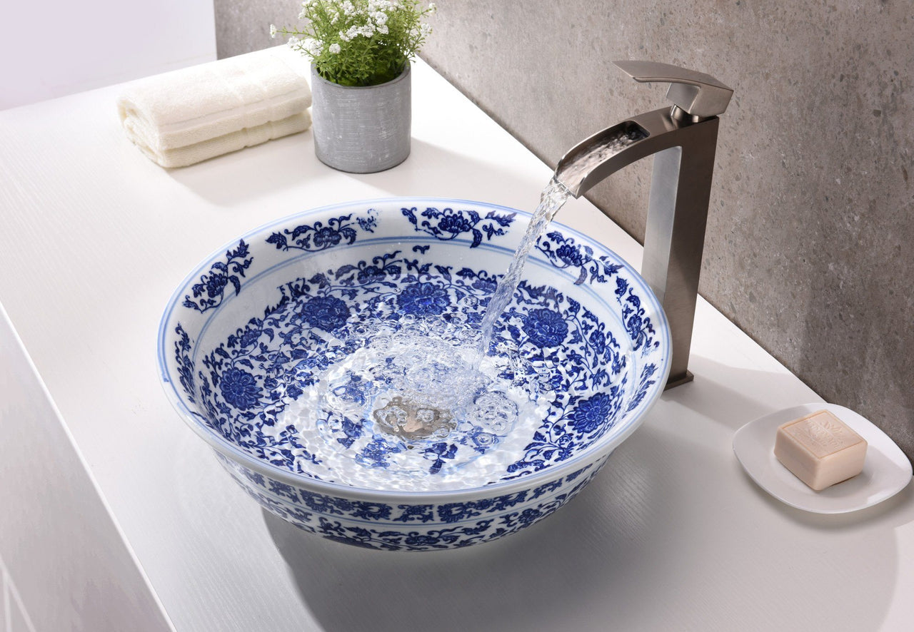 ANZZI Cadence Series LS-AZ186 Vessel Sink - Glass Bathroom Sink ANZZI 