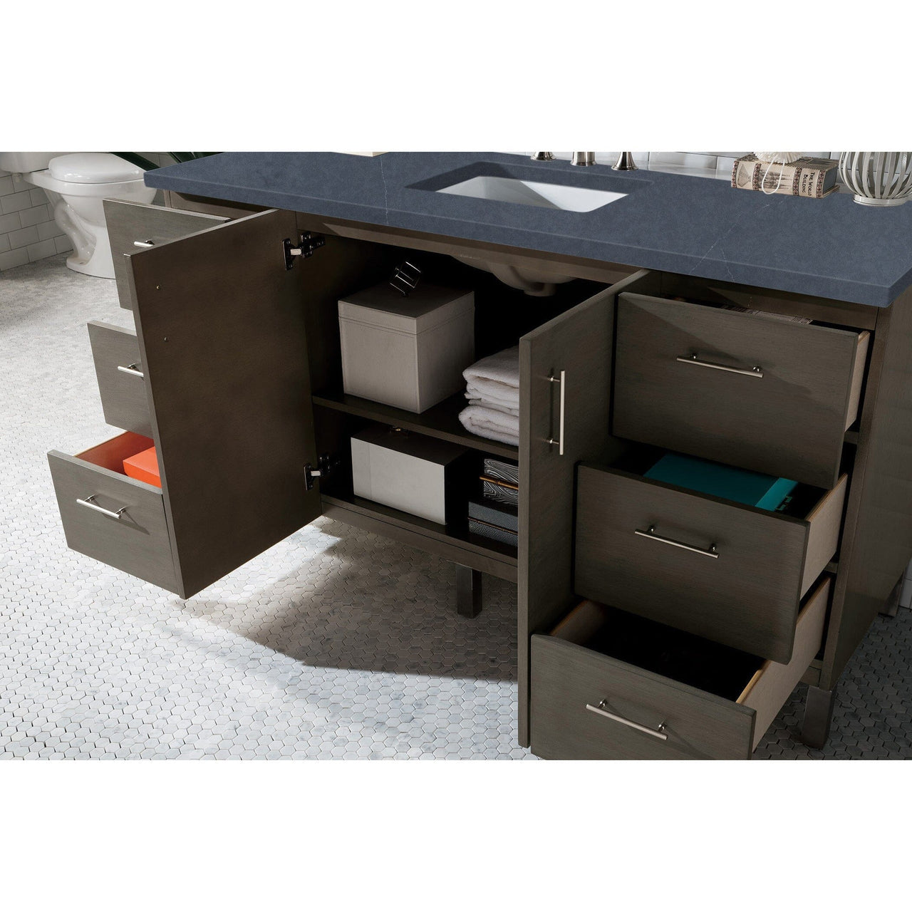James Martin Metropolitan 60" Single Vanity Vanity James Martin 