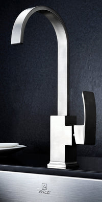 Thumbnail for ANZZI MOORE Series KAZ3218-035B Kitchen Sink Kitchen Sink ANZZI 