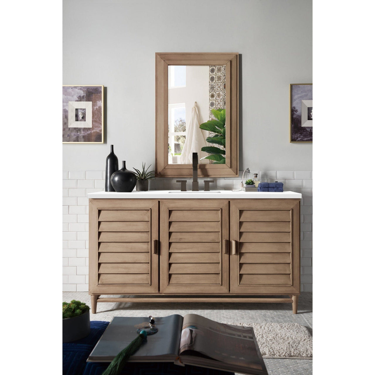James Martin Portland 60" Single Vanity Vanity James Martin 