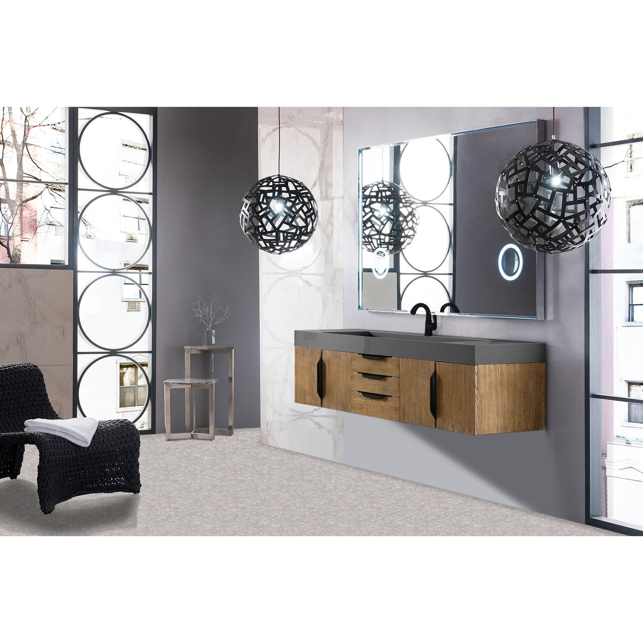 James Martin Mercer Island 72" Single Vanity Vanity James Martin 
