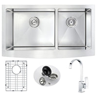 Thumbnail for ANZZI ELYSIAN Series KAZ3320-035 Kitchen Sink Kitchen Sink ANZZI 