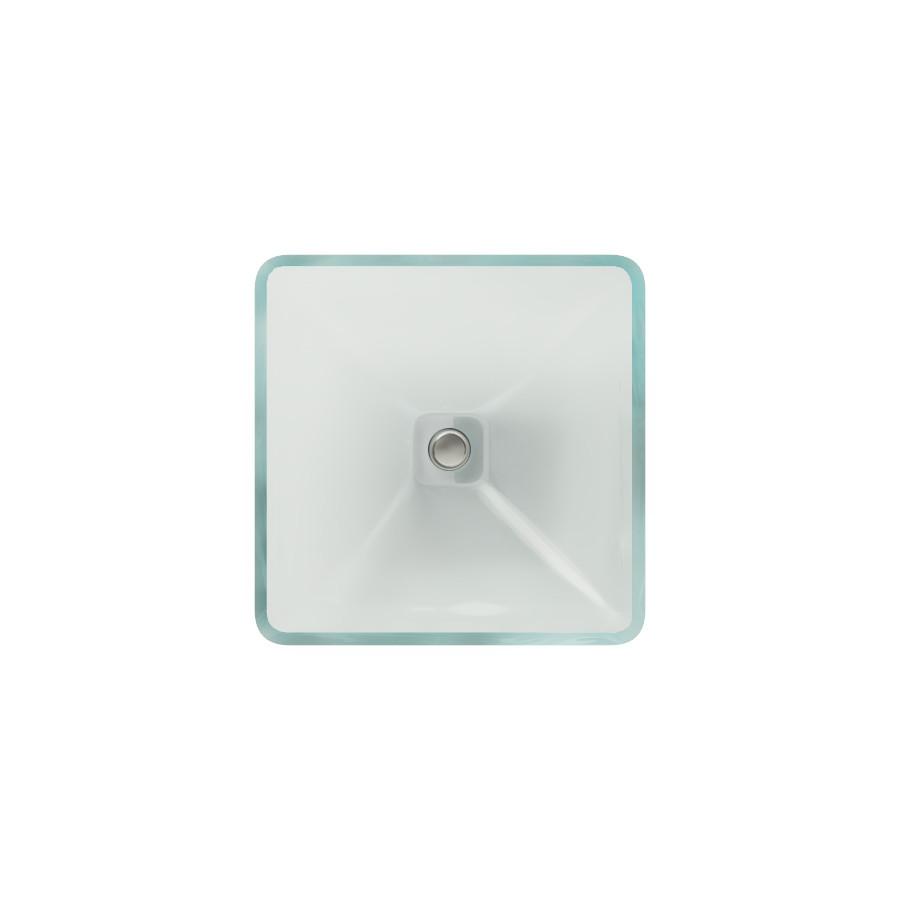 Cantrio Starfire glass pyramid vessel sink Glass Series Cantrio 