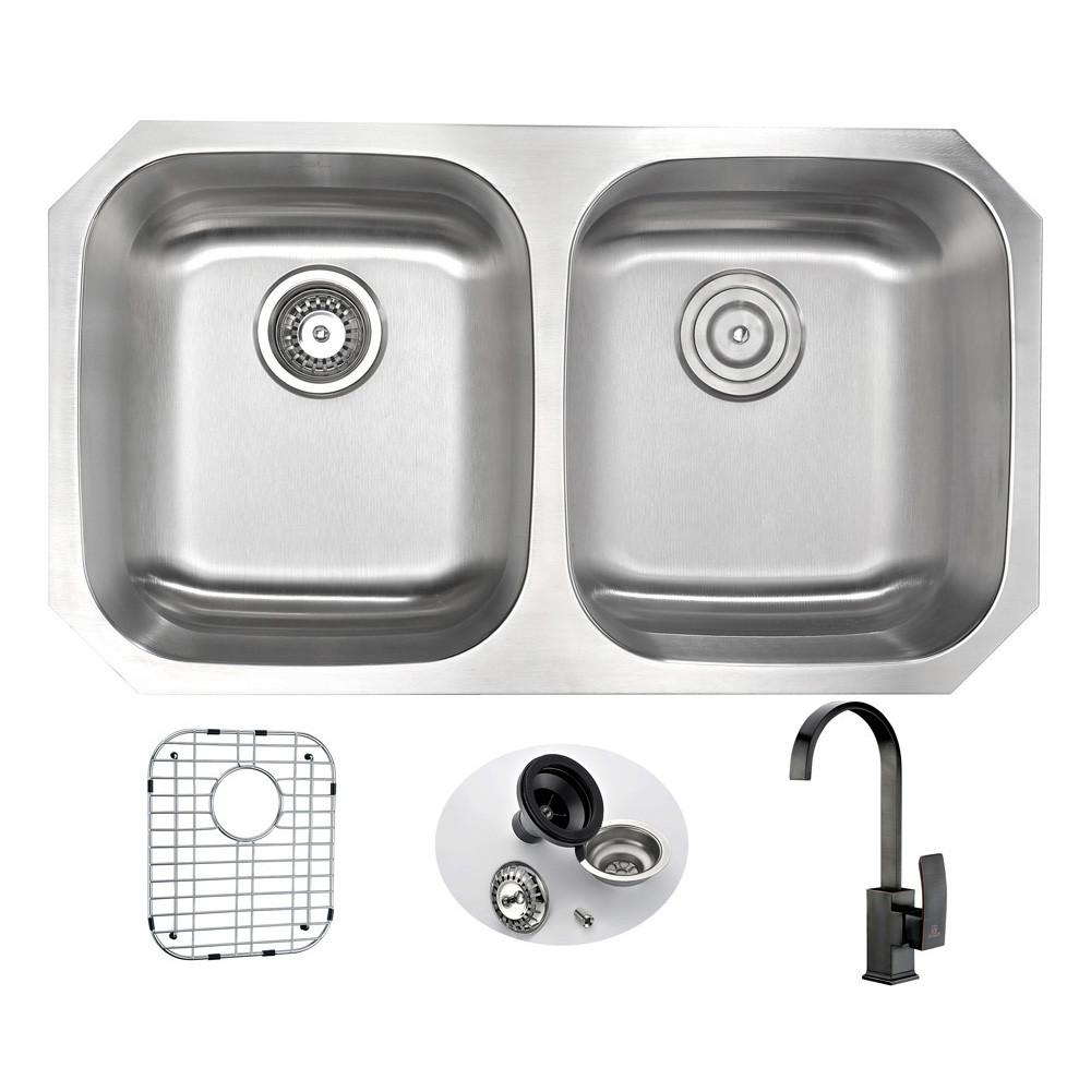 ANZZI MOORE Series KAZ3218-035O Kitchen Sink Kitchen Sink ANZZI 