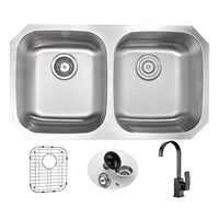 Thumbnail for ANZZI MOORE Series KAZ3218-035O Kitchen Sink Kitchen Sink ANZZI 
