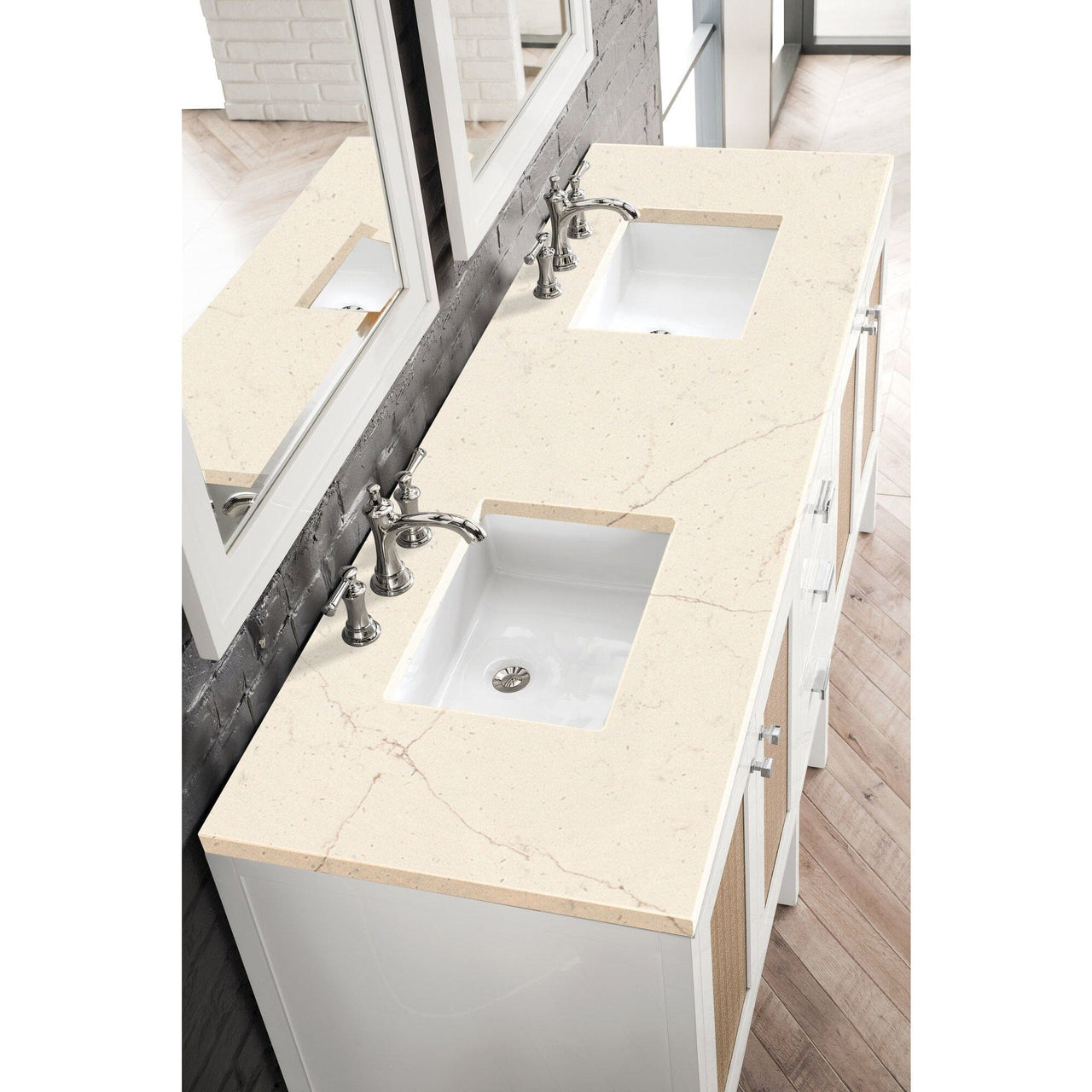 James Martin Addison 72" Double Vanity Vanity James Martin 