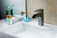 Thumbnail for ANZZI Forza Series L-AZ019BN Bathroom Faucet Bathroom Faucet ANZZI 