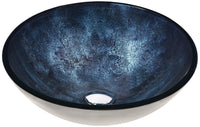 Thumbnail for ANZZI Chrona Series LS-AZ211 Vessel Sink - Glass Bathroom Sink ANZZI 