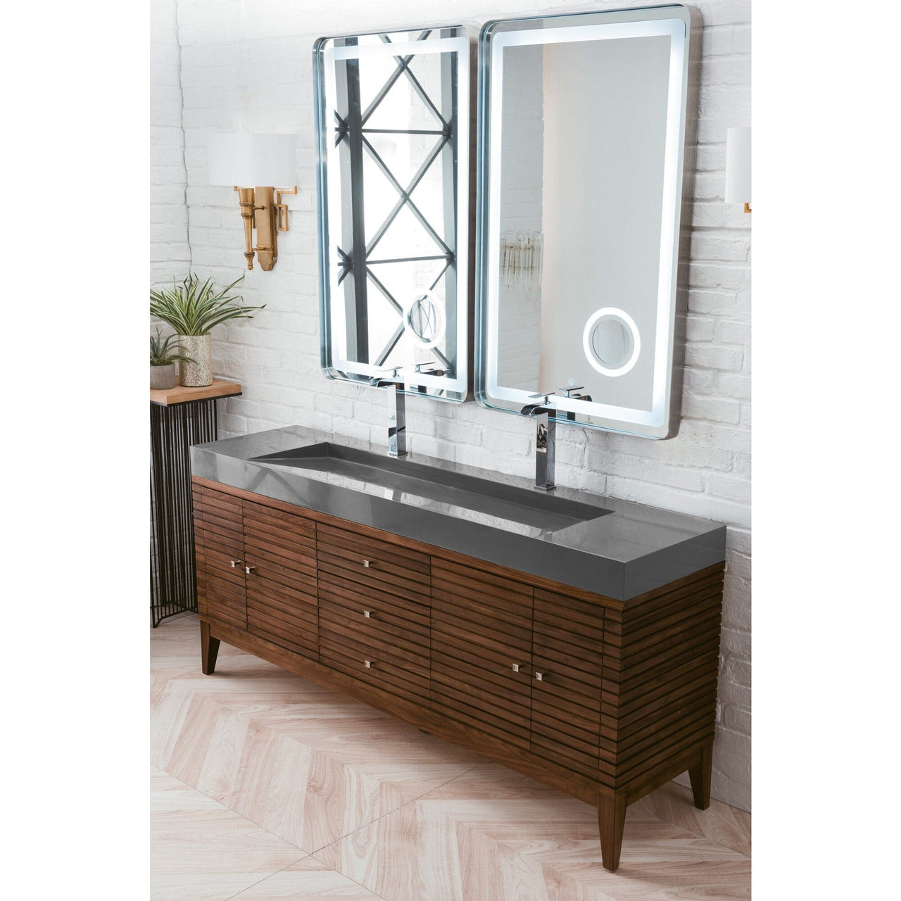 James Martin Linear 72" Double Vanity Vanity James Martin 