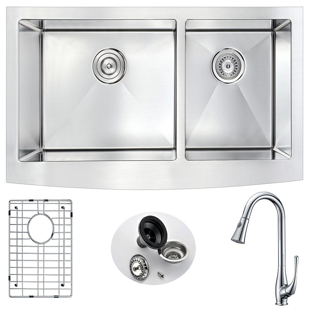ANZZI ELYSIAN Series K36203A-041 Kitchen Sink Kitchen Sink ANZZI 