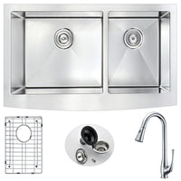 Thumbnail for ANZZI ELYSIAN Series K36203A-041 Kitchen Sink Kitchen Sink ANZZI 