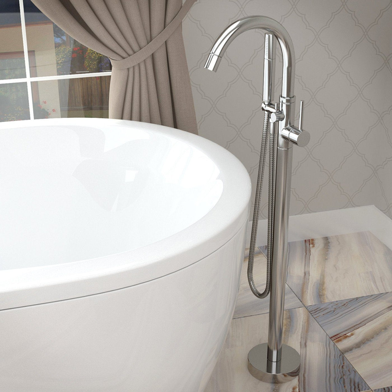 ANZZI Fjord FT002-0025 Bathtub Bathtub ANZZI 