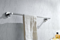 Thumbnail for ANZZI Caster Series Towel Bar in Polished Chrome Towel Bar ANZZI 