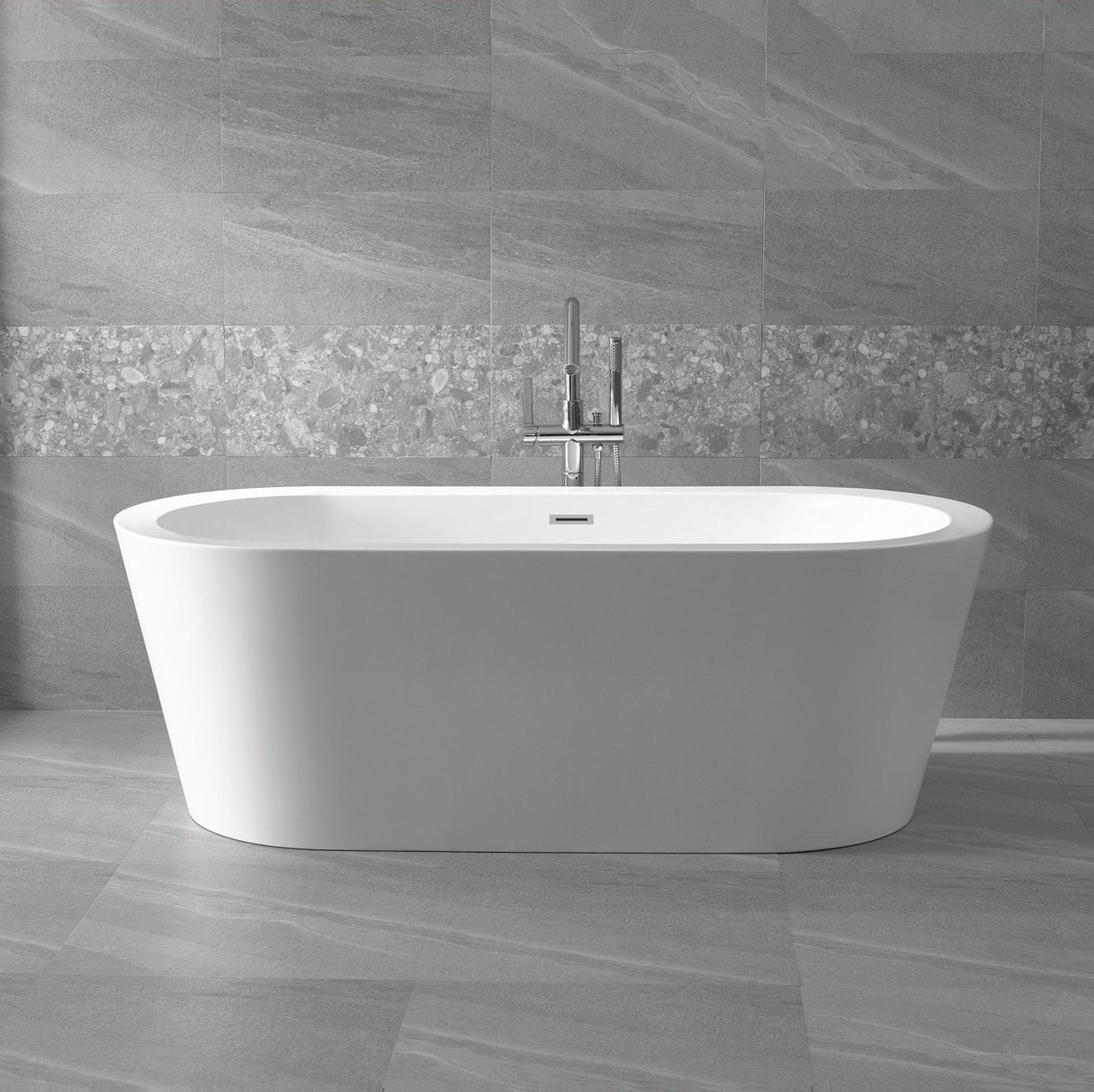 ANZZI Ares FT-AZ104 FreeStanding Bathtub FreeStanding Bathtub ANZZI 