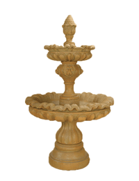 Thumbnail for Venezia Two Tier Cast Stone Outdoor Fountain Fountain Tuscan 