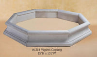 Thumbnail for Viginti Outdoor Cast Stone Garden Coping Fountain Tuscan 