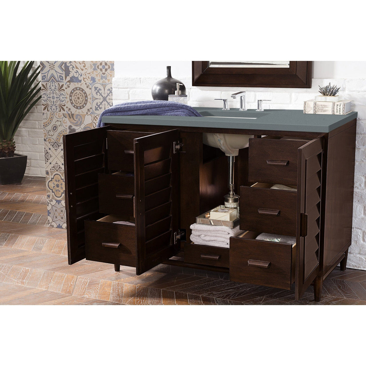 James Martin Portland 48" Single Vanity Vanity James Martin 