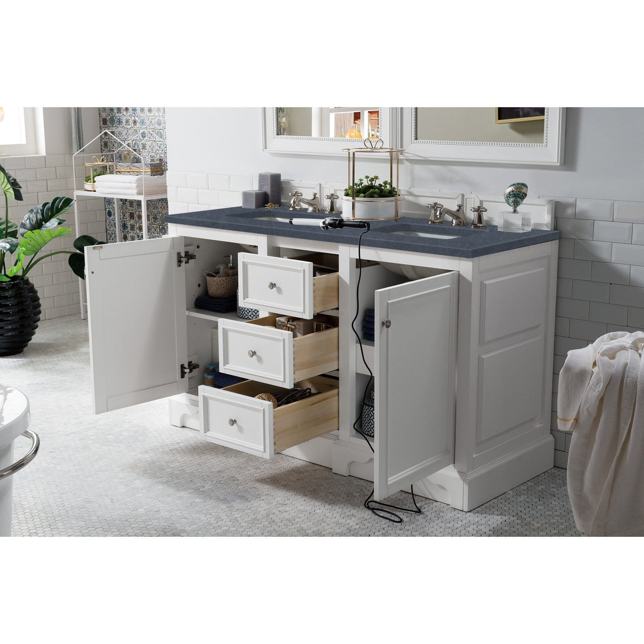 James Martin De Soto 60" Double Vanity Vanity James Martin 
