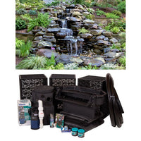 Thumbnail for Elite X-Large 40″ Cascading Falls Kit Pond-less Waterfalls Blue Thumb 
