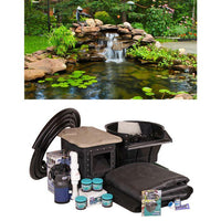 Thumbnail for Pond Kits PBCRYSTALKITgrp Blue Thumb Crystal Falls Pond Kit Vase Fountain Blue Thumb 