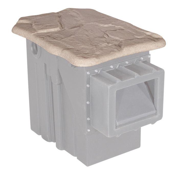 Skimmers LIDgrp Natural Sandstone Faux Skimmer Lid Vase Fountain Blue Thumb 