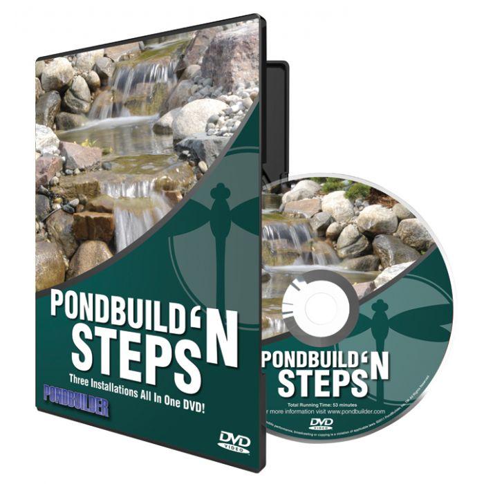 Pond Kits PB1441 PondBuild 'N Steps DVD Vase Fountain Blue Thumb 