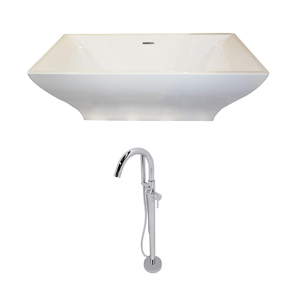 ANZZI Vision FT010-0025 Bathtub Bathtub ANZZI 
