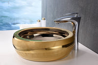 Thumbnail for ANZZI Regalia Series LS-AZ181 Vessel Sink - Glass Bathroom Sink ANZZI 