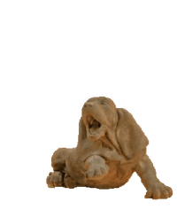Thumbnail for Playful Puppy Cast Stone Outdoor Asian Collection Statues Tuscan 