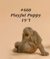 Thumbnail for Playful Puppy Cast Stone Outdoor Asian Collection Statues Tuscan 