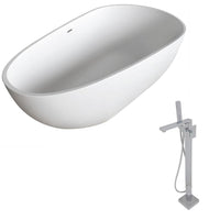 Thumbnail for ANZZI Fiume FT502-0028 FreeStanding Bathtub FreeStanding Bathtub ANZZI 