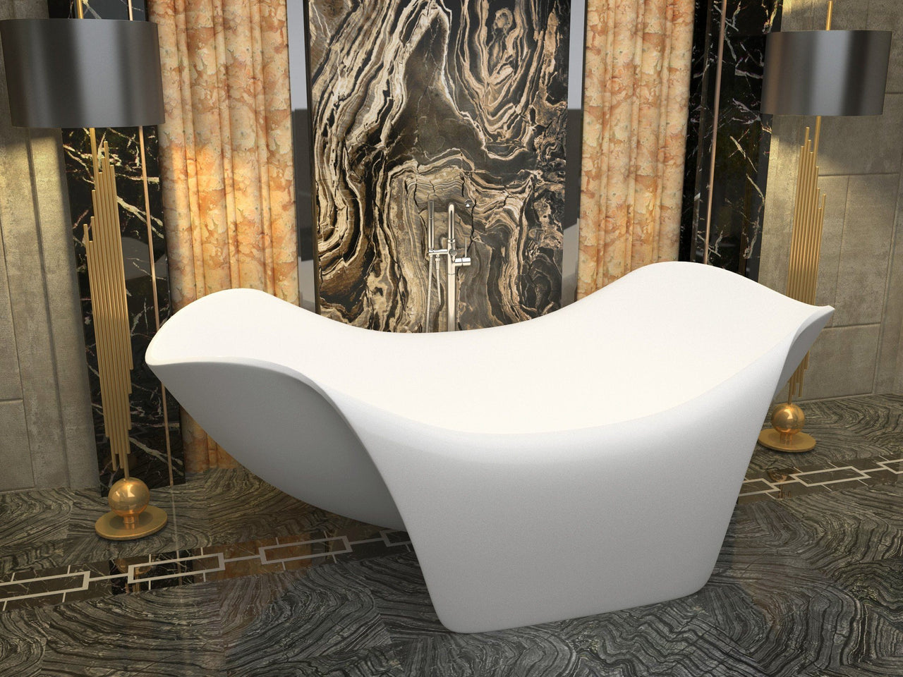 ANZZI Cielo FT-AZ512 FreeStanding Bathtub FreeStanding Bathtub ANZZI 