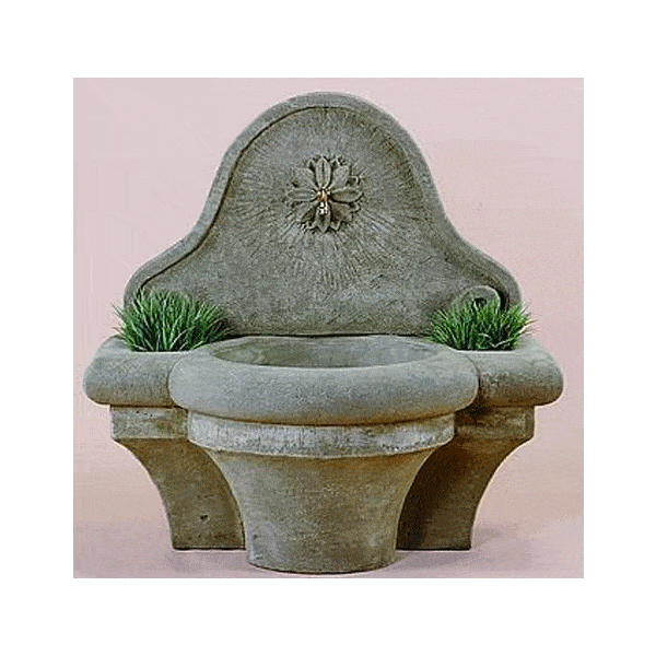 Provence Wall Cast Stone Outdoor Fountain Fountain Tuscan 