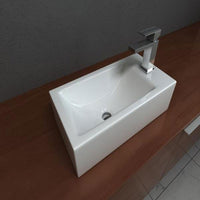 Thumbnail for Cantrio PS-020 Vitreous China Countertop Sink Bathroom Sink Cantrio 