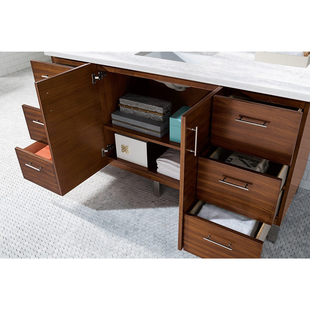 James Martin Metropolitan 60" Single Vanity Vanity James Martin 