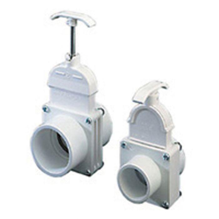 Plumbing & Tubing 15GV - 1.5″ PVC Screw Stem Style Gate Valve - Slip Garden - Fish Ponds Blue Thumb 