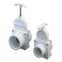 Thumbnail for Plumbing & Tubing 3GV - 3″ PVC Screw Stem Style Gate Valve - Slip Garden - Fish Ponds Blue Thumb 