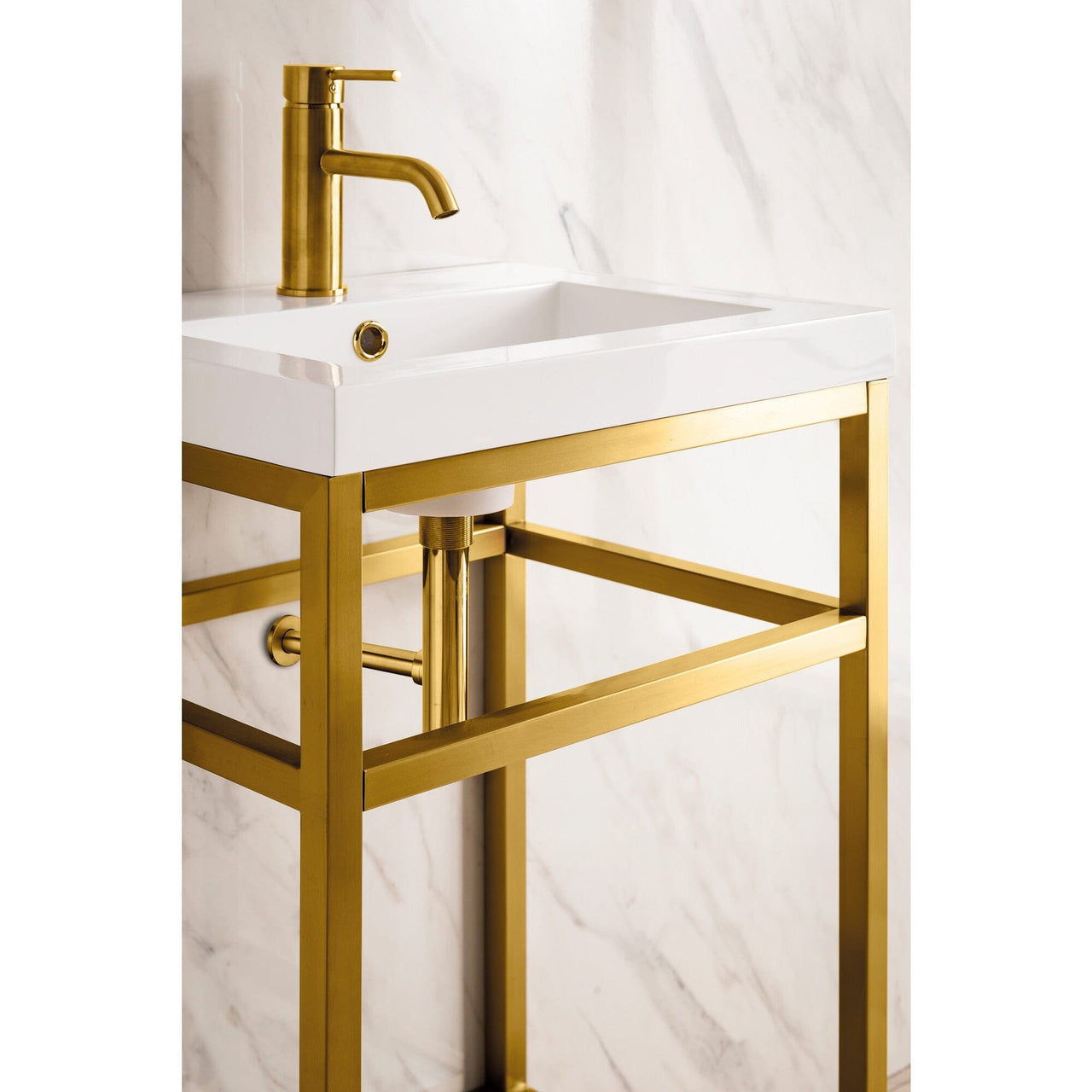 James Martin Boston 20" Stainless Steel Sink Console Console James Martin 