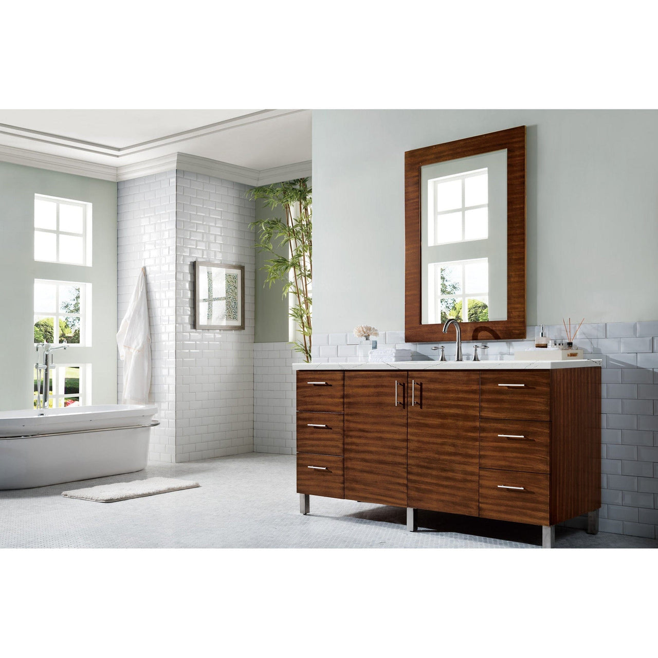 James Martin Metropolitan 60" Single Vanity Vanity James Martin 