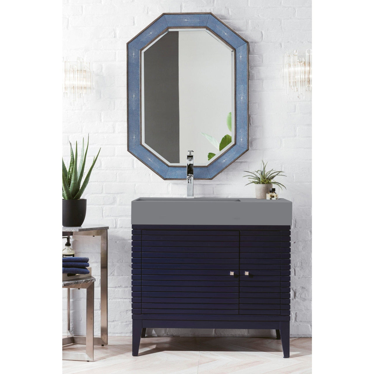 James Martin Linear 36" Single Vanity Vanity James Martin 