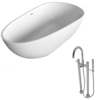 Thumbnail for ANZZI Fiume FT502-0027 FreeStanding Bathtub FreeStanding Bathtub ANZZI 
