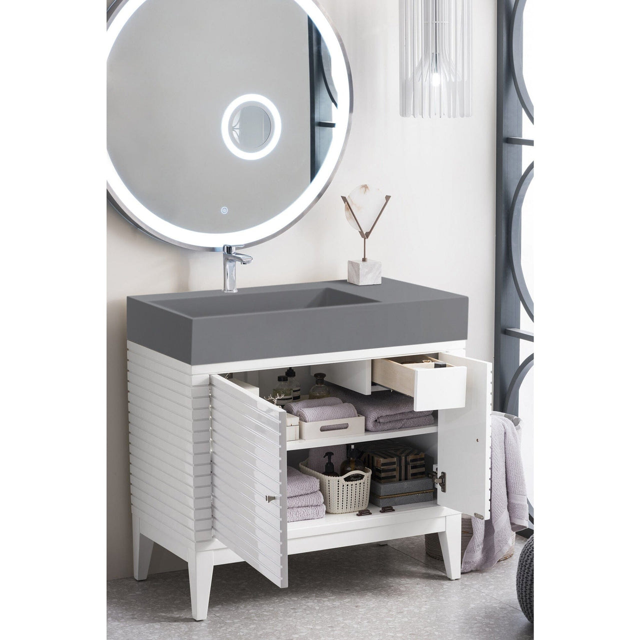 James Martin Linear 36" Single Vanity Vanity James Martin 