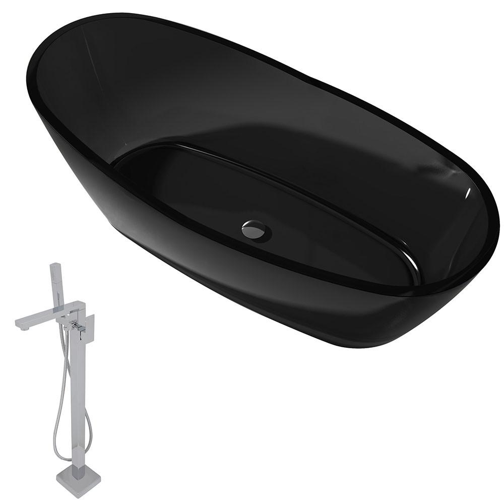 ANZZI Ember FT521BK-0028 Bathtub Bathtub ANZZI 