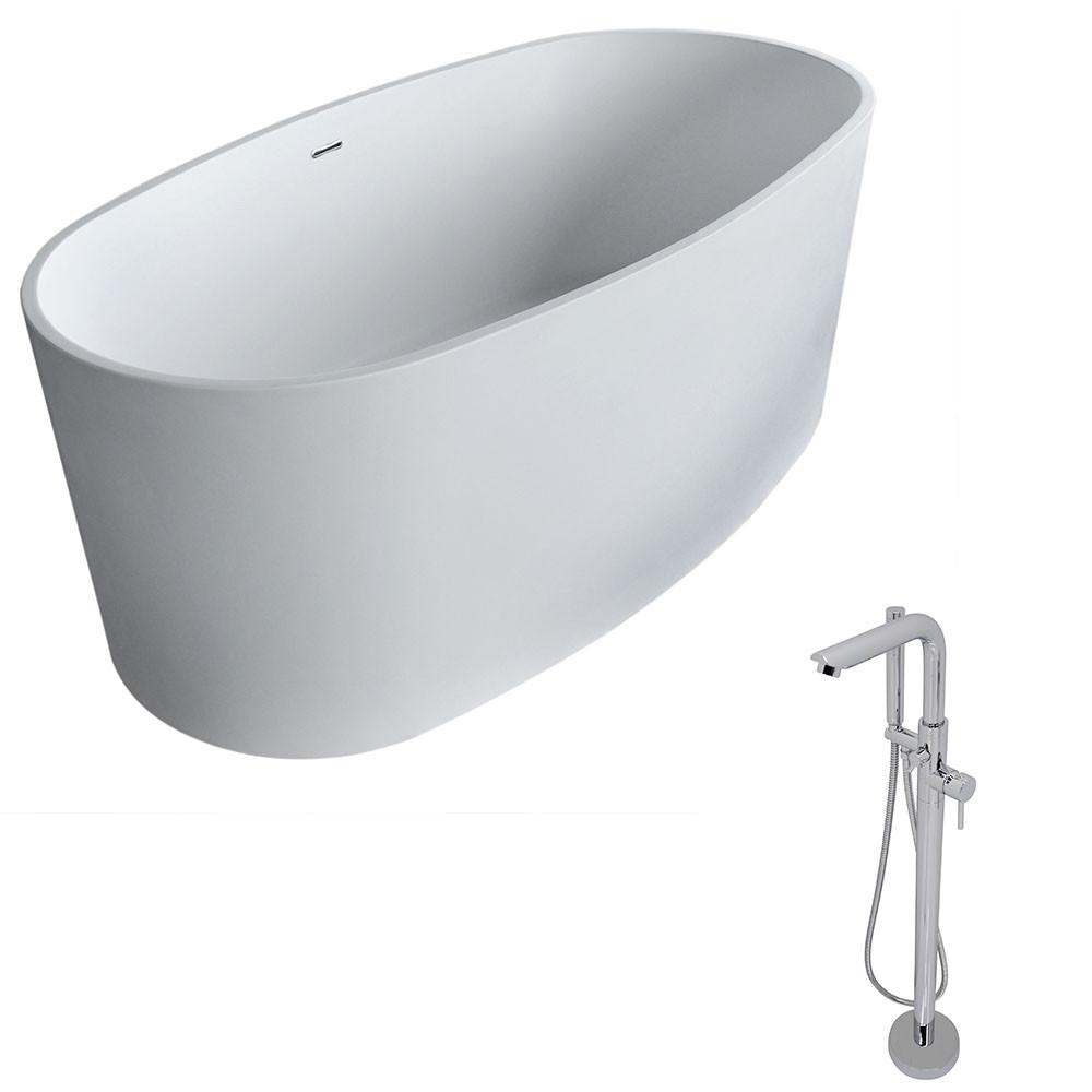 ANZZI Roccia FT505-0026 FreeStanding Bathtub FreeStanding Bathtub ANZZI 